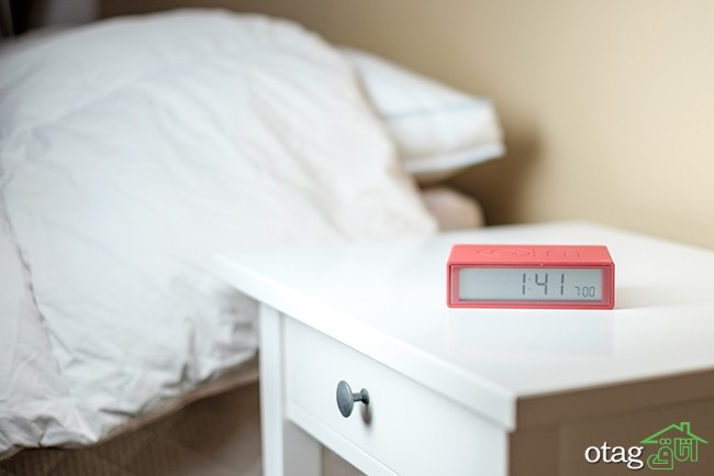 مدل های ساعت رومیزی 12 جدیدترین و جالب ترین مدل های ساعت رومیزی برای اتاق خواب  