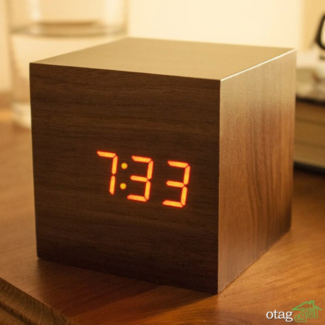 مدل های ساعت رومیزی 2 جدیدترین و جالب ترین مدل های ساعت رومیزی برای اتاق خواب  