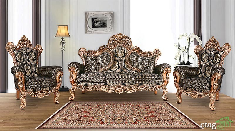 8 sofa kahroba b 980x700 قیمت 59 مدل مبل استیل جدید [مبل سلطنتی] + لینک خرید   سال 96