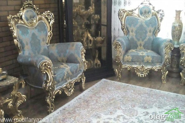 a6 1 1 قیمت 59 مدل مبل استیل جدید [مبل سلطنتی] + لینک خرید   سال 96
