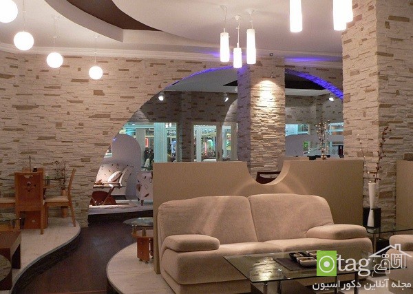 home interior designs with antique stones 12 مدل های جدید و شیک سنگ آنتیک در دکوراسیون داخلی منزل