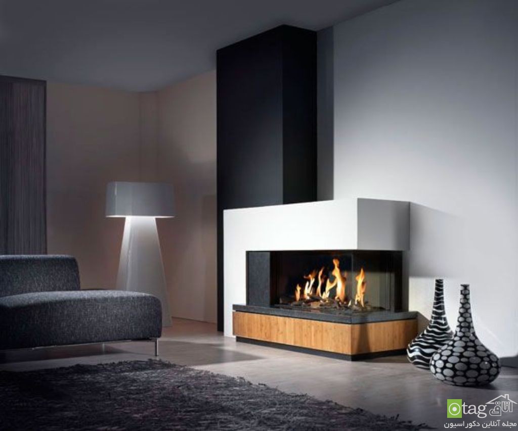 زیباترین مدل های شومینه مدرنmodern fireplaces 14 زیباترین مدل های شومینه مدرن
