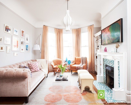 small living room design ideas 14 راهنمای چیدمان دکوراسیون پذیرایی کوچک به روش اصولی
