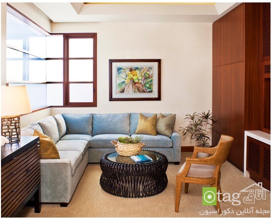 small living room design ideas 2 راهنمای چیدمان دکوراسیون پذیرایی کوچک به روش اصولی