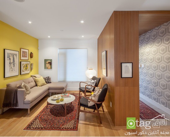 small living room design ideas 4 راهنمای چیدمان دکوراسیون پذیرایی کوچک به روش اصولی