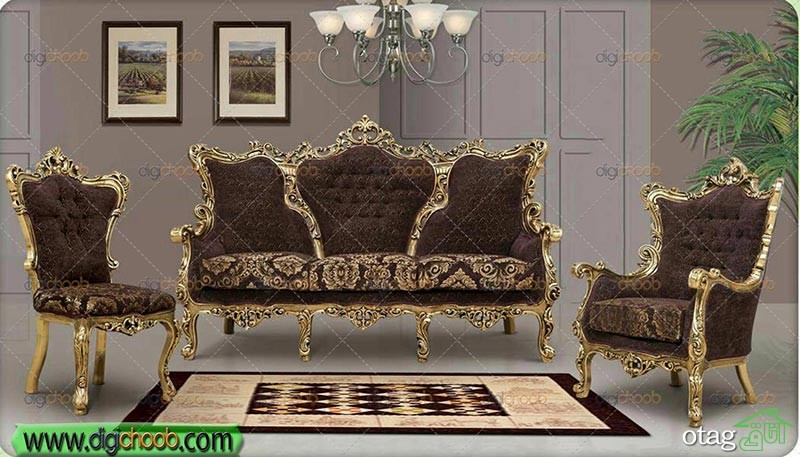 مبل استیل آتوسا قیمت 59 مدل مبل استیل جدید [مبل سلطنتی] + لینک خرید   سال 96