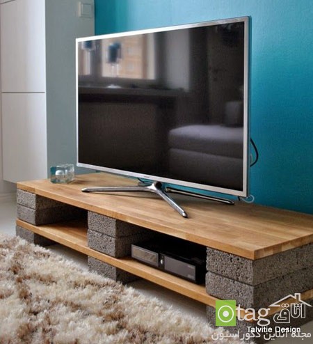 میز تلویزیون چوبی شیک (7)