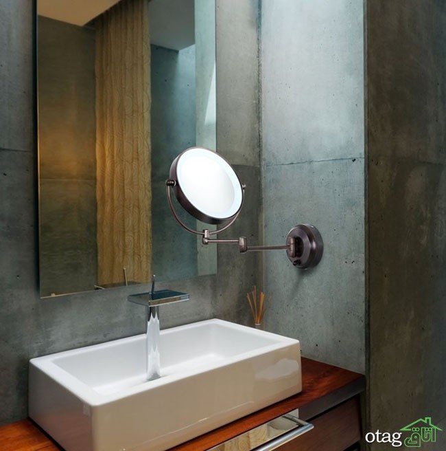 مدل آینه دیواری کوچک مناسب حمام و اتاق خواب + عکس 2016