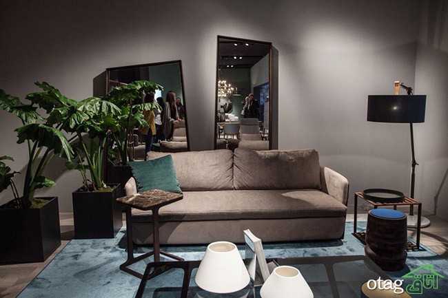 نحوه استفاده از آینه در دکوراسیون [بهمراه عکس مدل های جدید]