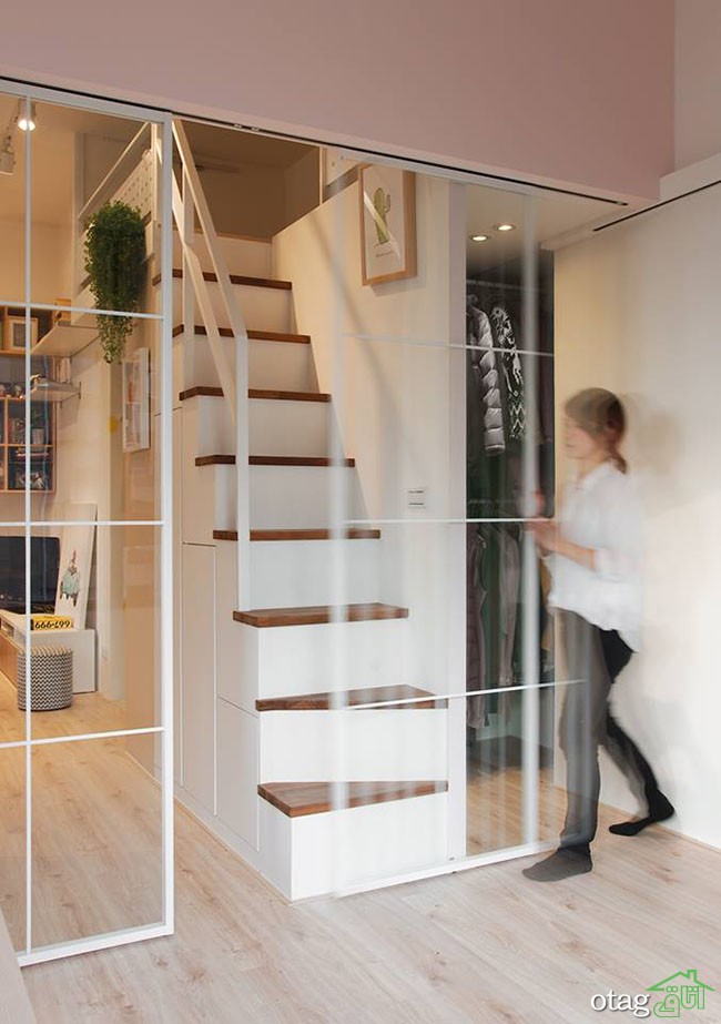 بازسازی آپارتمان کوچک 48 متری به روشی بسیار خلاقانه و جالب