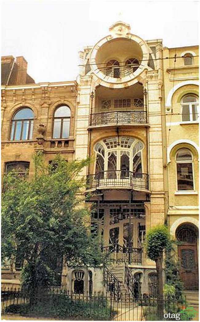 نمای خانه های ویکتوریایی مناسب برای ساختمان های دو و سه طبقه نمای خانه های ویکتوریایی مناسب برای ساختمان های دو و سه طبقه