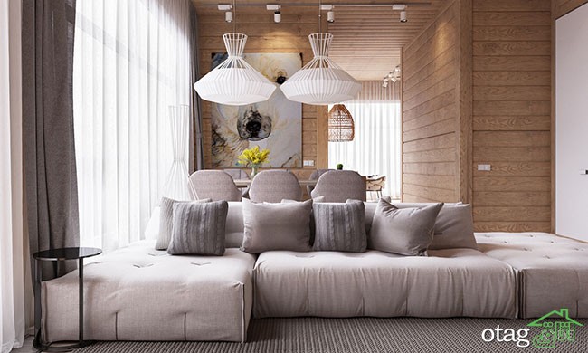 نمونه هایی عالی از دکوراسیون داخلی منزل با چوب طبیعی نمونه هایی عالی از دکوراسیون داخلی منزل با چوب طبیعی