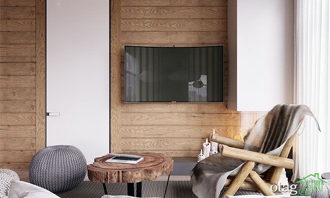 نمونه هایی عالی از دکوراسیون داخلی منزل با چوب طبیعی نمونه هایی عالی از دکوراسیون داخلی منزل با چوب طبیعی