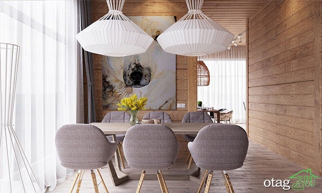 نمونه هایی عالی از دکوراسیون داخلی منزل با چوب طبیعی نمونه هایی عالی از دکوراسیون داخلی منزل با چوب طبیعی