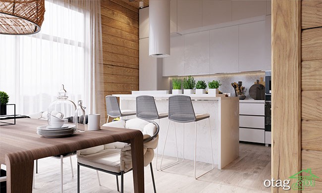 نمونه هایی عالی از دکوراسیون داخلی منزل با چوب طبیعی نمونه هایی عالی از دکوراسیون داخلی منزل با چوب طبیعی