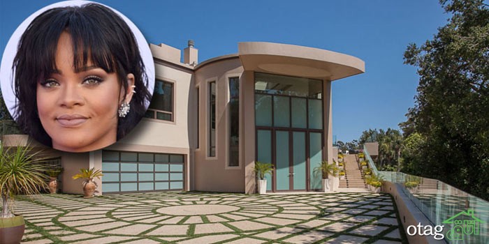 دکوراسیون منزل ریحانا با قیمت 14 میلیون دلار