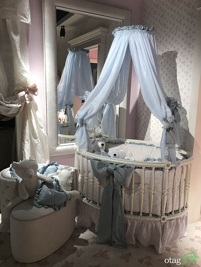 30 مدل دیزاین اتاق نوزاد برای شروع زیبا و آرام زندگی