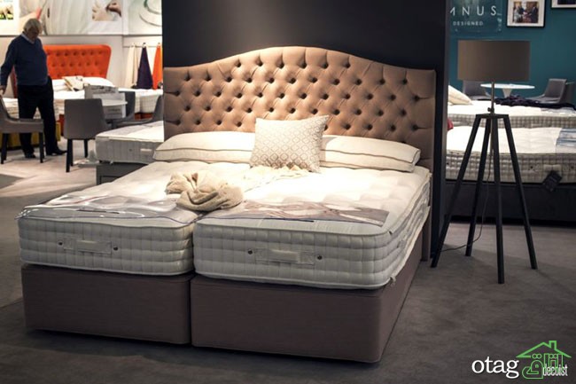 30 مدل رنگ تخت خواب چوبی شیک روکش دار مناسب اتاق خواب امروزی