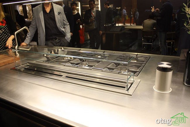 مدل های جدید رویه کابینت استیل مناسب آشپزخانه های صنعتی