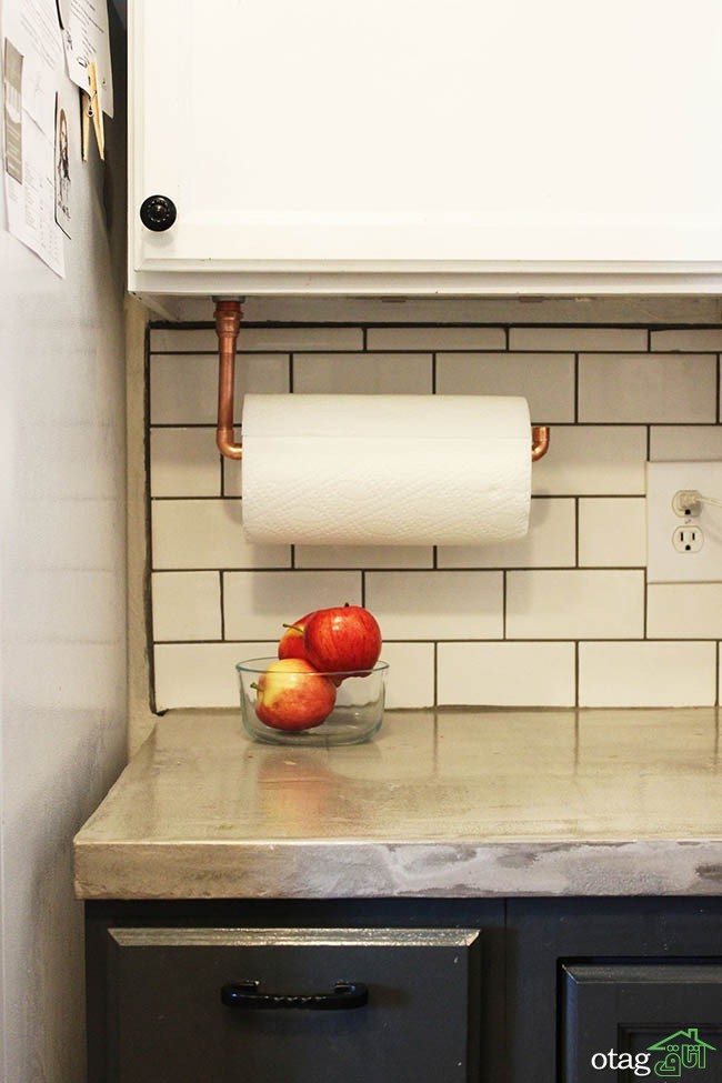 آموزش کامل نحوه ساخت جا دستمال کاغذی برای آشپزخانه