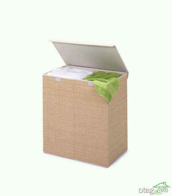 29 مدل سبد لباس پلاستیکی، چوبی، پارچه ای و حصیری جدید و شیک 29 مدل سبد لباس پلاستیکی، چوبی، پارچه ای و حصیری جدید و شیک