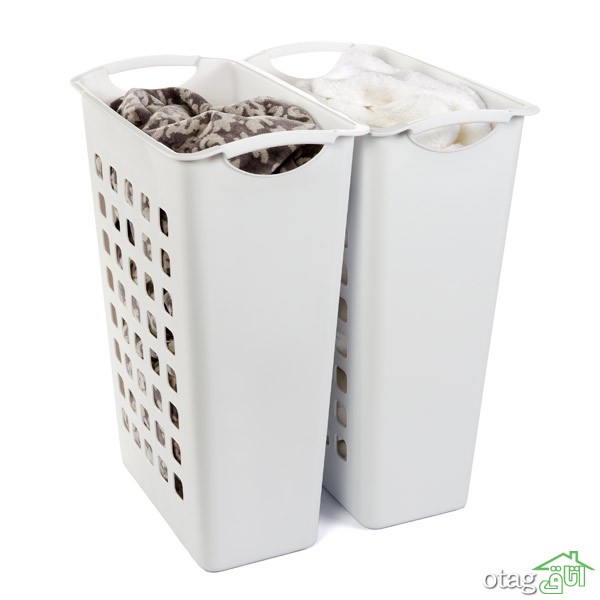 29 مدل سبد لباس پلاستیکی، چوبی، پارچه ای و حصیری جدید و شیک 29 مدل سبد لباس پلاستیکی، چوبی، پارچه ای و حصیری جدید و شیک