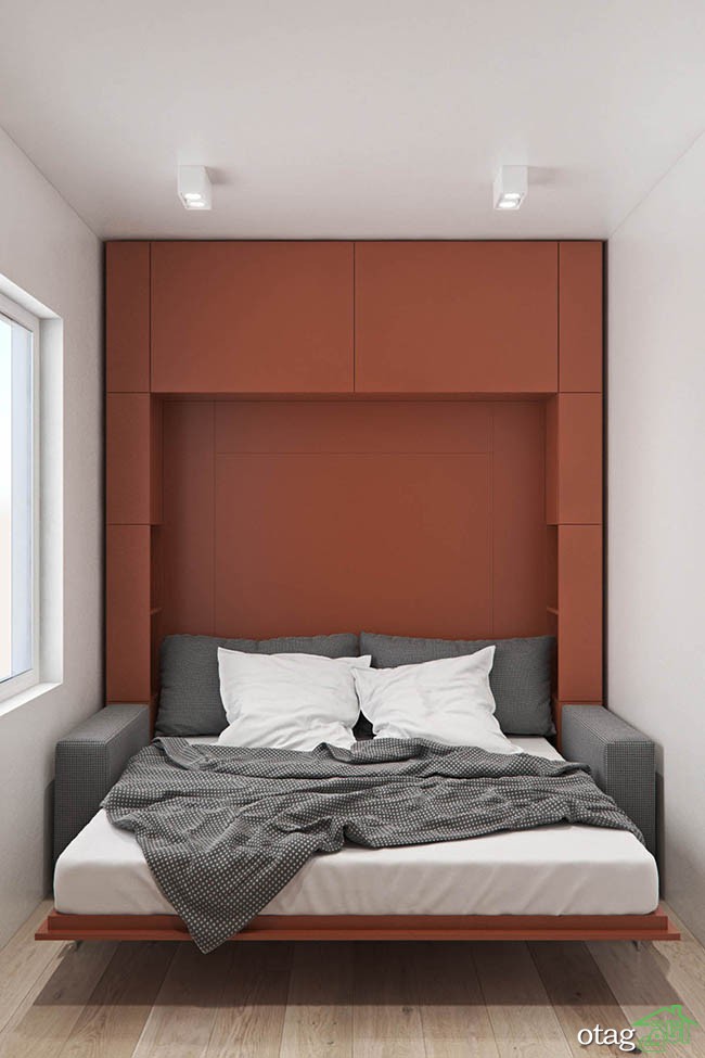 سبک مینیمال در طراحی داخلی منزل سه خوابه با پلان کف سازی