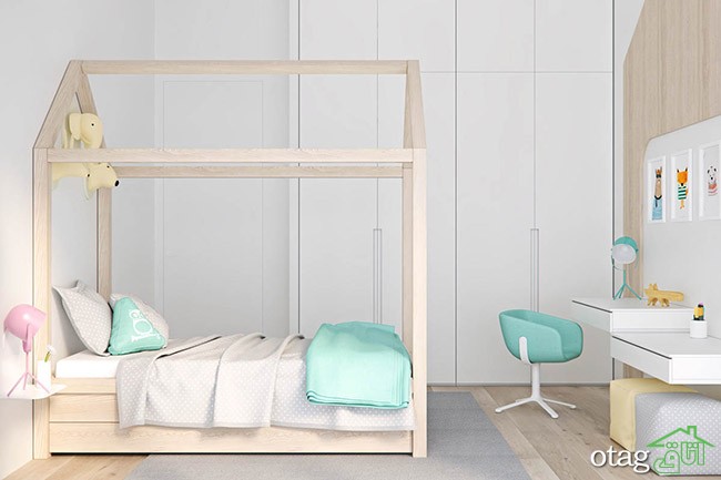 سبک مینیمال در طراحی داخلی منزل سه خوابه با پلان کف سازی