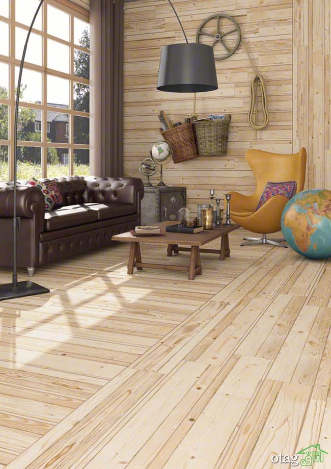 طبیعی ترین مدل های سرامیک طرح چوب مناسب مکان مسکونی و تجاری