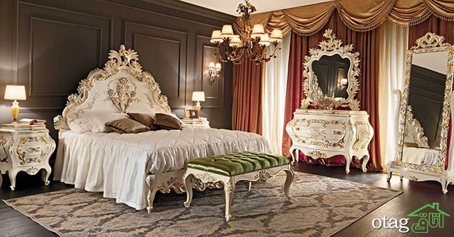 جدیدترین مدلهای تخت خواب سلطنتی عروس
