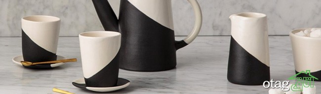 جدیدترین عکس های سرویس چایخوری شیک و زیبا در طرح های مدرن