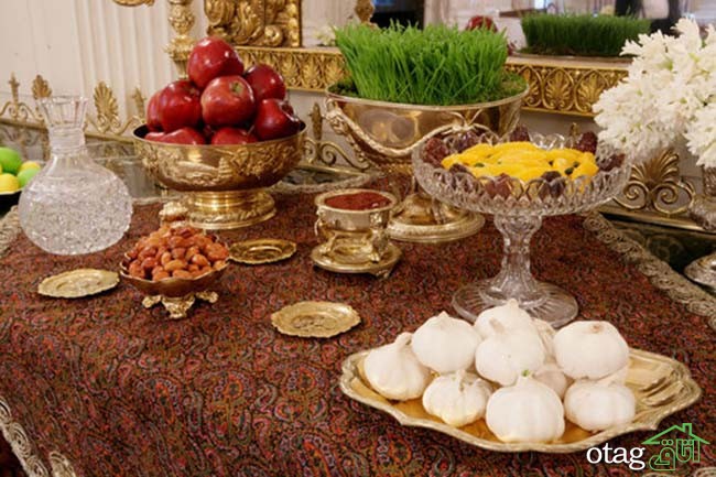 مدل سفره هفت سین سال 96 با طرح های متنوع و بسیار شیک