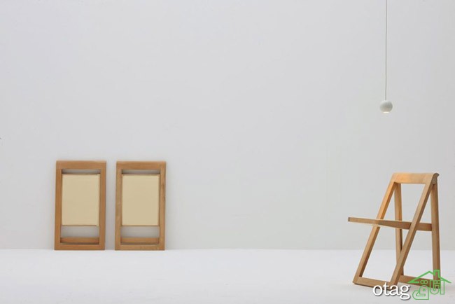 مدل های جدید صندلی تاشو چوبی و فلزی با طراحی بسیار شیک