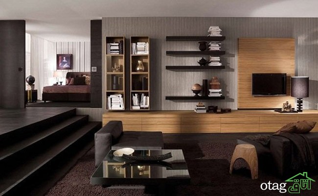 مدل های جدید طراحی دیوار با چوب در دکوراسیون اتاق نشیمن مدل های جدید طراحی دیوار با چوب در دکوراسیون اتاق نشیمن
