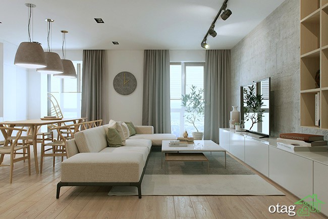 بررسی طراحی روشنایی داخلی 4 آپارتمان مدرن و بسیار زیبا