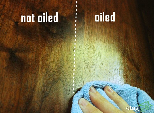 طرز تمیز کردن وسایل چوبی به روشی آسان و بسیار تاثیر گذار