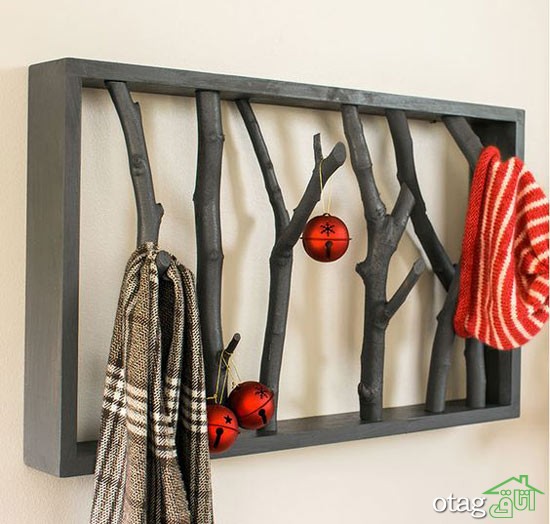 خلاقانه ترین مدل های قفسه و شلف چوبی اتاق نشیمن زیبا و جدید