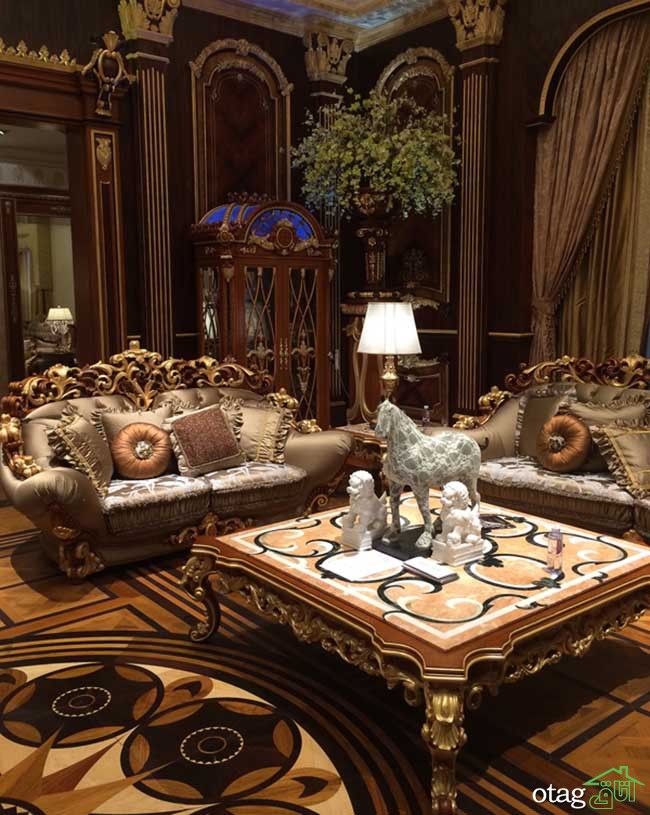 مبلمان چوب گردو با طراحی بسیار لوکس در مدل های سنتی و مدرن مبلمان چوب گردو با طراحی بسیار لوکس در مدل های سنتی و مدرن