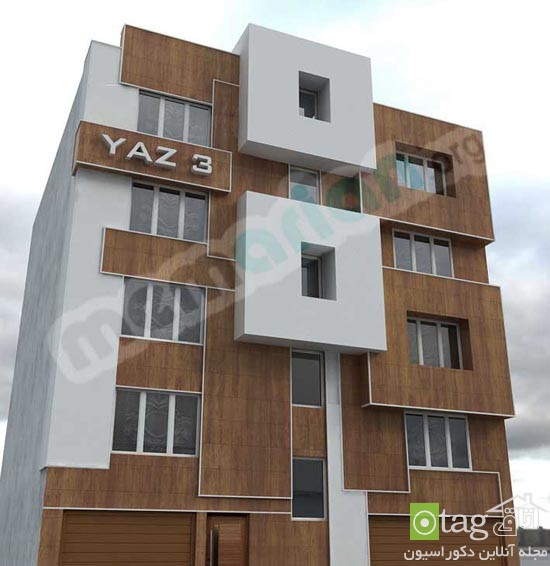 مدلهای جدید نمای ساختمان مسکونی در ایران