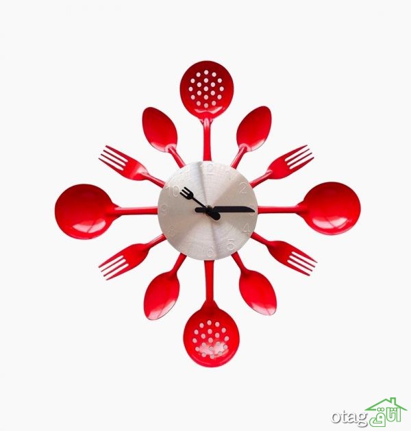 30 مدل ساعت آشپزخانه با طراحی فوق العاده زیبا و شیک