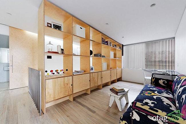 مدل پارتیشن جدید اتاق نشیمن مناسب آپارتمان های کوچک