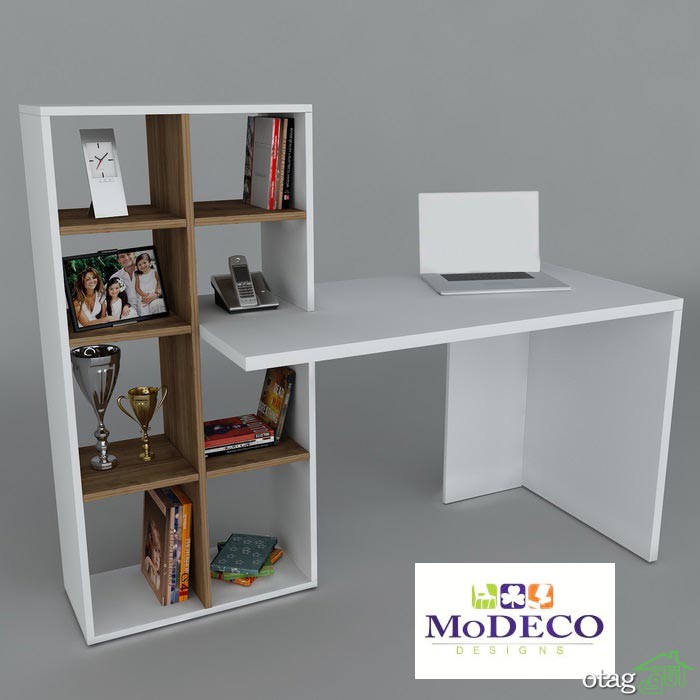 قیمت خرید 50 مدل میز تحریر  [ میز کامپیوتر جدید ] در سال 96 - میز مطالعه مدرن