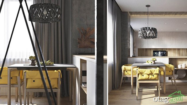 سه مدل نقشه خانه 70 متری تک خوابه بهمراه چیدمان کامل سه مدل نقشه خانه 70 متری تک خوابه بهمراه چیدمان کامل