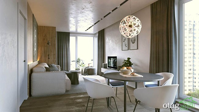 سه مدل نقشه خانه 70 متری تک خوابه بهمراه چیدمان کامل سه مدل نقشه خانه 70 متری تک خوابه بهمراه چیدمان کامل