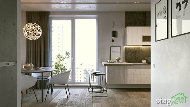 سه مدل نقشه خانه 70 متری تک خوابه بهمراه چیدمان کامل سه مدل نقشه خانه 70 متری تک خوابه بهمراه چیدمان کامل