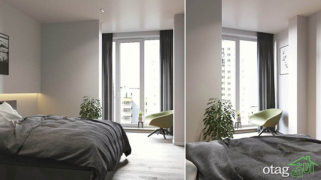 سه مدل نقشه خانه 70 متری تک خوابه بهمراه چیدمان کامل سه مدل نقشه خانه 70 متری تک خوابه بهمراه چیدمان کامل