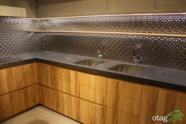 26 مدل عکس جدید از نور مخفی کابینت آشپزخانه  با اجرای ساده