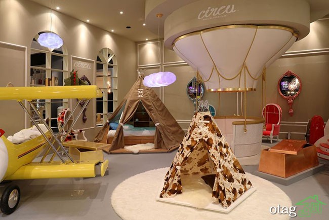 معرفی 30 نمونه از وسایل تزیینی اتاق کودک با طراحی بسیار جالب