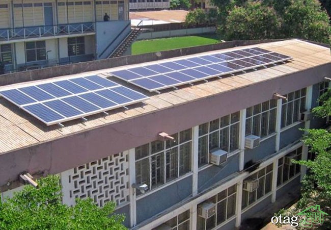 پنل خورشیدی خانگی پیشرفته قابل استفاده در نما و پنجره ها