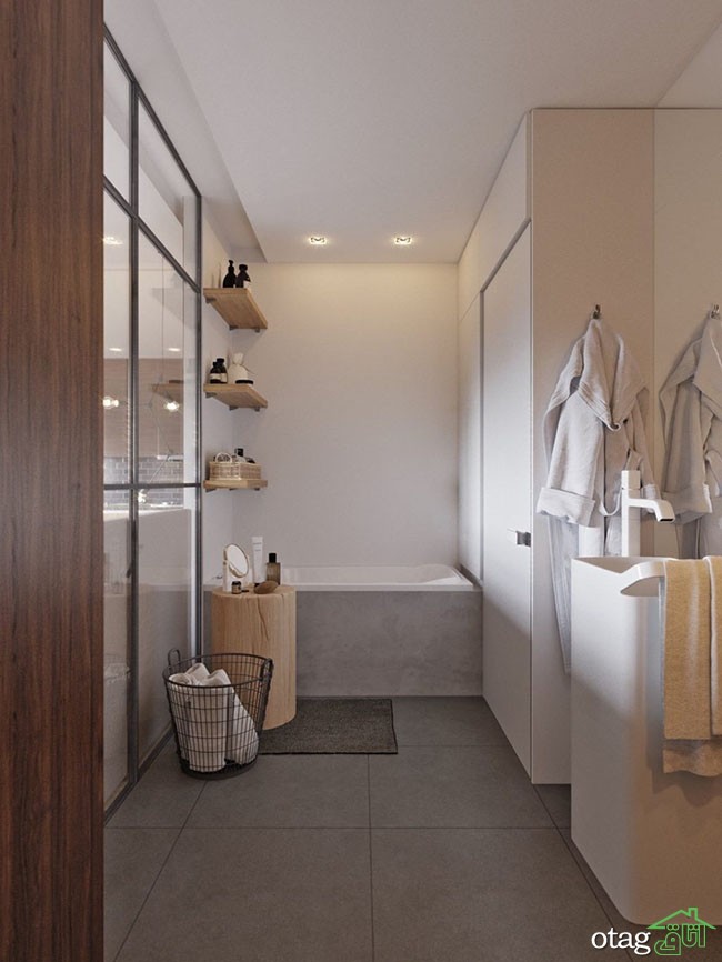 چیدمان منزل 50 متری شیک به شکل خلوت و دلباز همراه با عکس